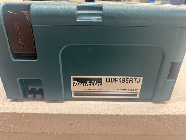 Makita ddf485 accu-boorschroefmachine – 18v lxt – brushless – met accu, lader en makpac - afbeelding 4 van  4