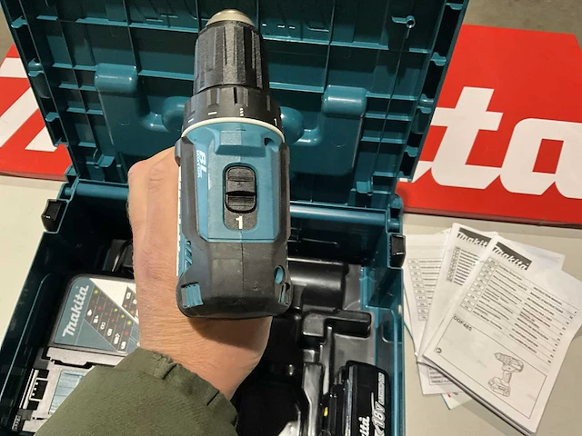 Makita ddf485rtj 18v lxt accu schroefmachine set - afbeelding 5 van  9
