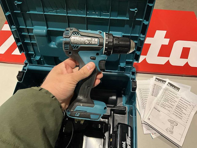 Makita ddf485rtj 18v lxt accu schroefmachine set - afbeelding 4 van  9