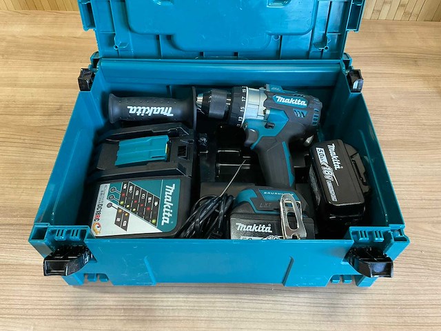 Makita ddf492 18v accu boormachineset - afbeelding 3 van  12