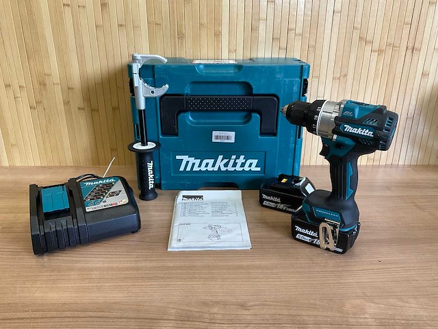Makita ddf492 18v accu boormachineset - afbeelding 1 van  12