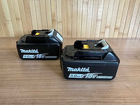 Makita ddf492 18v accu boormachineset - afbeelding 9 van  12