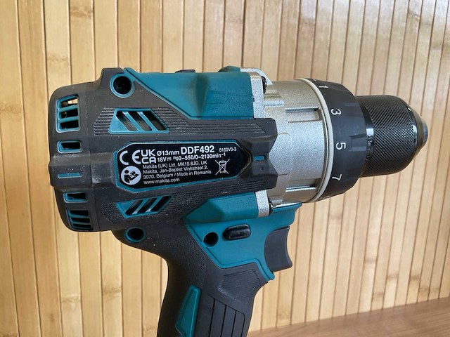 Makita ddf492 18v accu boormachineset - afbeelding 11 van  12