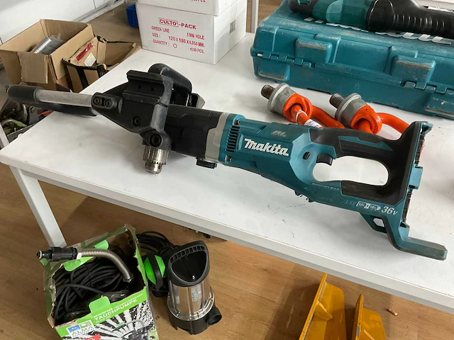 Makita ddg460 accu grondboor, body - afbeelding 1 van  3
