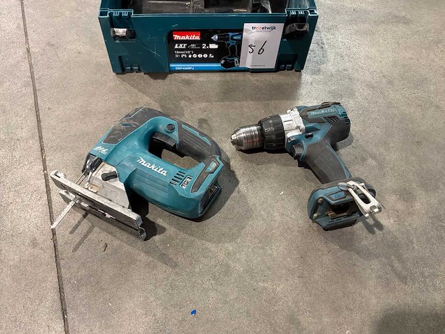 Makita decoupeerzaag en schroefboormachine - afbeelding 2 van  5