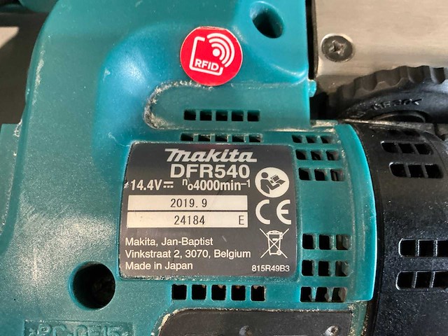 Makita dfr540 bandschroefmachine - afbeelding 4 van  4