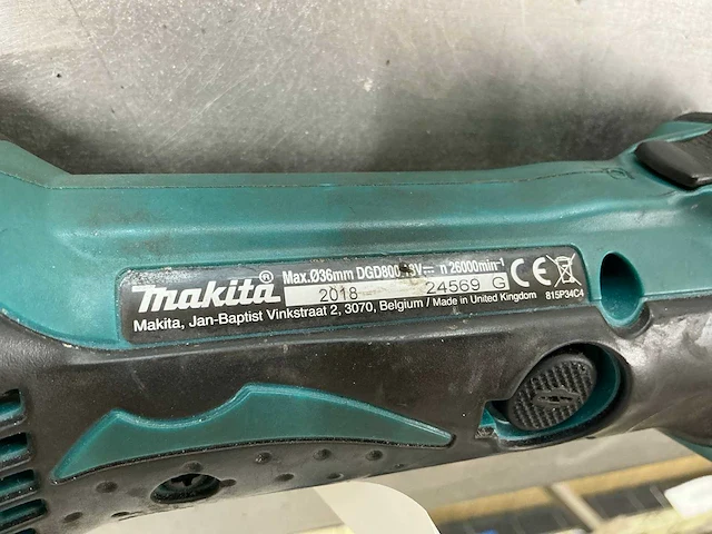 Makita dg800 18v stift slijpmachine - afbeelding 2 van  4