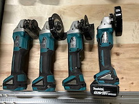 Makita dga 504/506/508 haakse slijpmachine (4x) - afbeelding 2 van  4