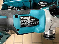 Makita dga 508 haakse slijpmachine (2x) - afbeelding 3 van  5