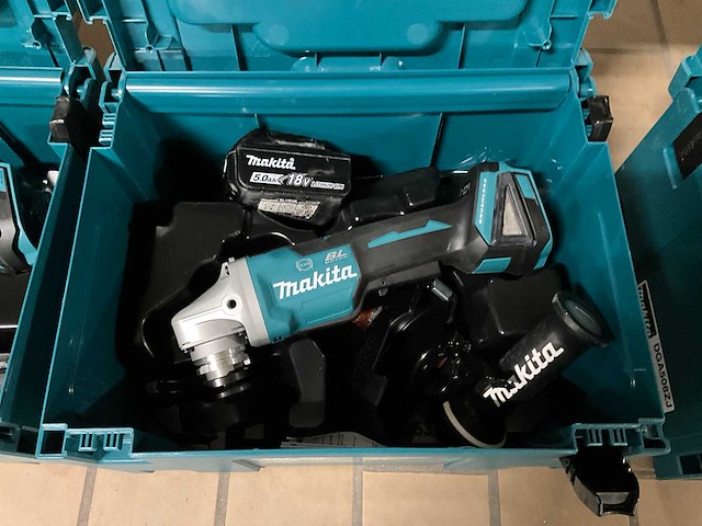 Makita dga 508 haakse slijpmachine (2x) - afbeelding 4 van  5