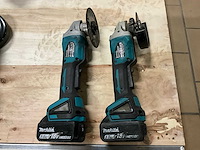 Makita dga 508 haakse slijpmachine (2x) - afbeelding 4 van  6