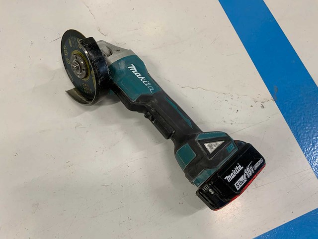 Makita dga 508 haakse slijpmachine - afbeelding 1 van  4