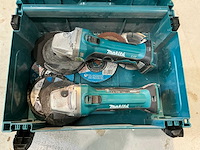 Makita dga452 haakse slijpmachine (2x) - afbeelding 2 van  4