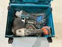 Makita dga504 haakse slijpmachine (2x) - afbeelding 2 van  3