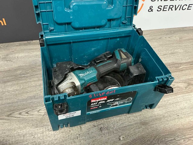 Makita dga504 haakse slijpmachine - afbeelding 1 van  3