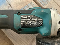 Makita dga504 haakse slijpmachine - afbeelding 4 van  5