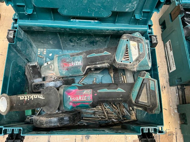 Makita dga504/dga519 haakse slijpmachine (2x) - afbeelding 2 van  3