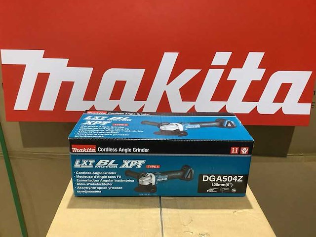 Makita dga504z 18v lxt accu slijpmachine / haakse slijper - afbeelding 1 van  2