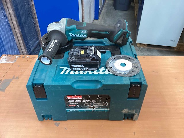 Makita dga505 haakse slijpmachine - afbeelding 1 van  10
