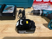 Makita dhp453 accu klopboor-/schroefmachineset - afbeelding 1 van  2