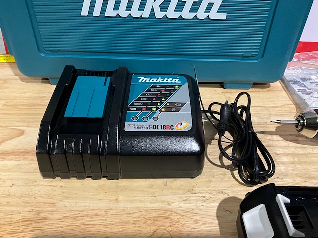 Makita dhp453 accu klopboor-/schroefmachineset - afbeelding 2 van  2