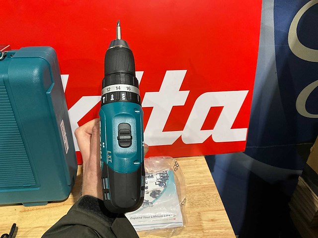 Makita dhp453 rfe set accu klopboor-/schroefmachineset - afbeelding 6 van  7