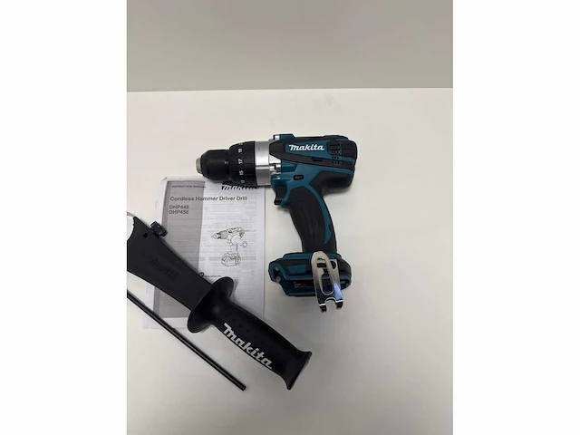 Makita dhp458z 18v li-ion accu klopboor- /schroefmachine - afbeelding 4 van  7
