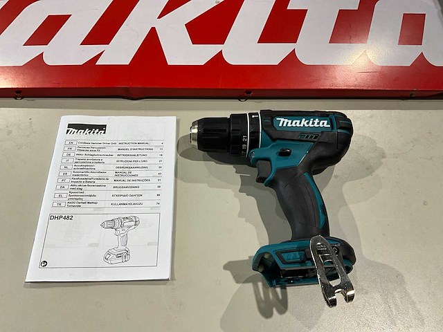 Makita dhp482 accu klopboor-/schroefmachine - afbeelding 1 van  4