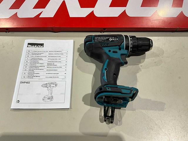 Makita dhp482 accu klopboor-/schroefmachine - afbeelding 2 van  5