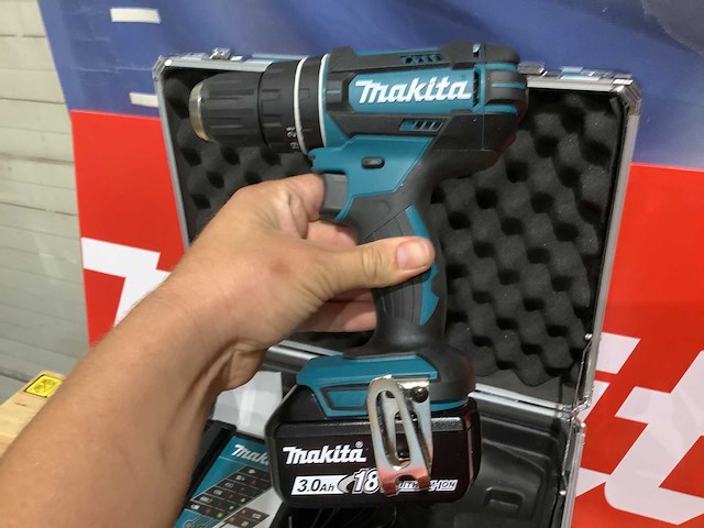 Makita dhp482 rfx setaccu klopboor-/schroefmachineset + gereedschapsset - afbeelding 8 van  10