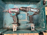 Makita dhp482/dtd153 boorschroefmachine set - afbeelding 2 van  2
