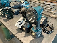 Makita dhp484 / btd134 schroefboormachine (2x) - afbeelding 2 van  3