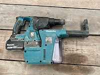 Makita dhr242 boorhakhamer met afzuiging - afbeelding 1 van  3