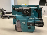 Makita dhr242 + dx07 boor-/breekhamer met stofafzuiging - afbeelding 2 van  4