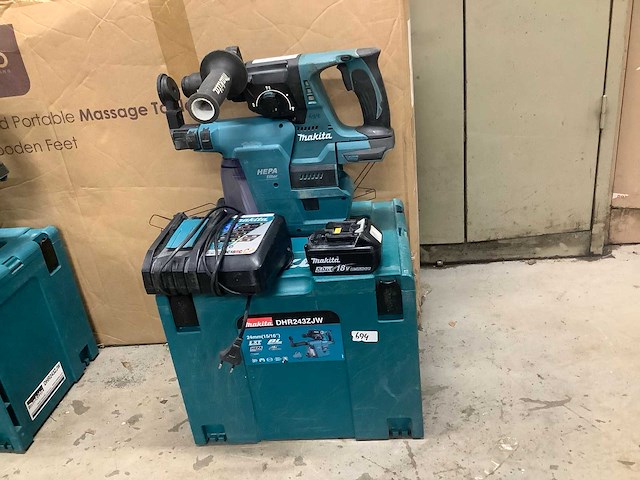 Makita dhr243 accu klopboormachine - afbeelding 1 van  4