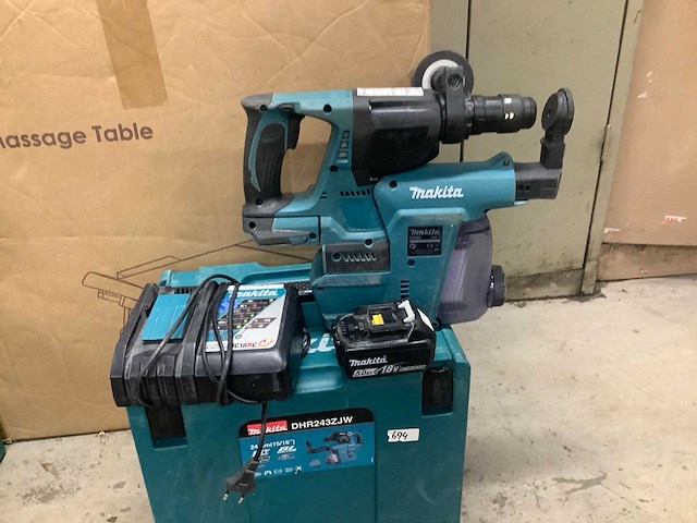 Makita dhr243 accu klopboormachine - afbeelding 4 van  4