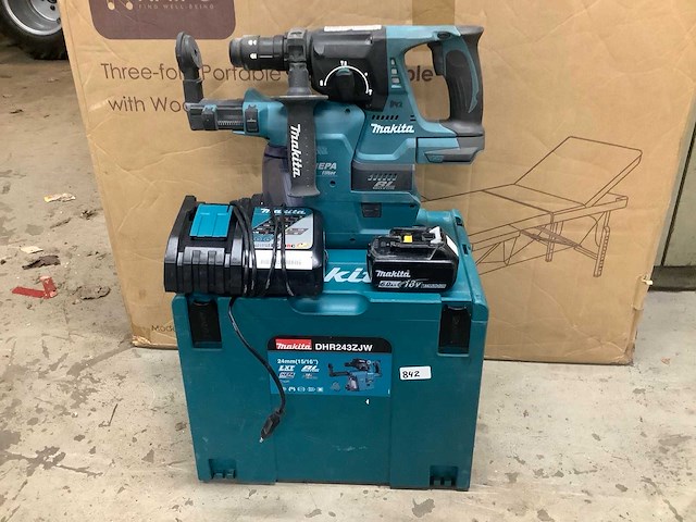 Makita dhr243 accu klopboormachine - afbeelding 2 van  2