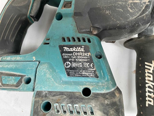 Makita dhr243 boorhamer - afbeelding 4 van  7