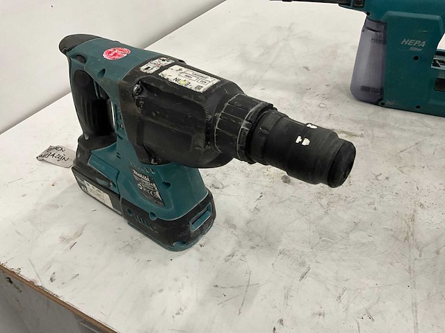 Makita dhr243 boormachine met afzuiging - afbeelding 2 van  6