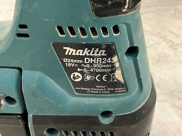 Makita dhr243 boormachine met afzuiging - afbeelding 3 van  6