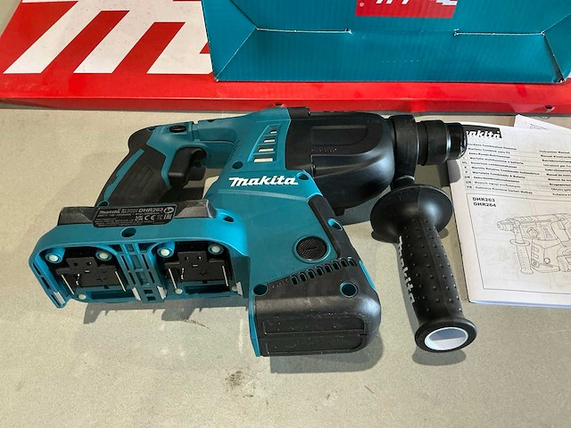 Makita dhr263z sds-plus combinatie boorhamer op accu - afbeelding 5 van  8