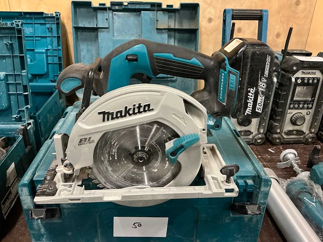 Makita dhs680 cirkelzaagmachine - afbeelding 2 van  3
