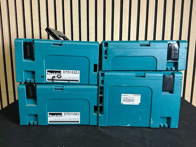 Makita diverse gereedschapskoffers (4x) - afbeelding 5 van  6