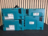 Makita diverse gereedschapskoffers (4x) - afbeelding 6 van  6