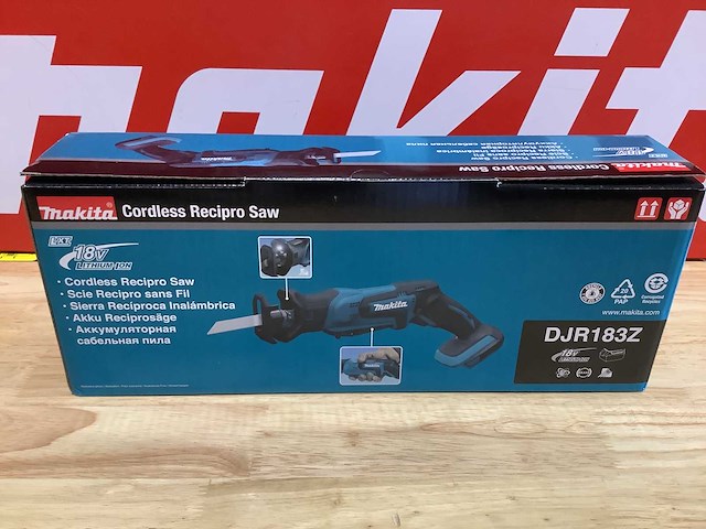 Makita djr183 lxt 18v accu reciprozaag - afbeelding 8 van  8