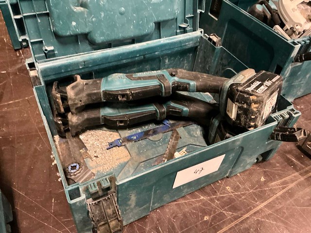 Makita djr183 reciprozaag (2x) - afbeelding 1 van  3