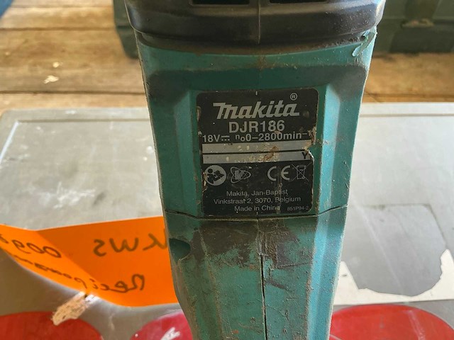 Makita djr186 reciprozaag - afbeelding 2 van  3