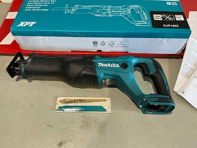 Makita djr186z accu reciprozaag - afbeelding 2 van  6