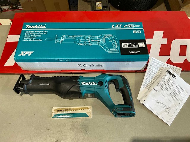 Makita djr186z accu reciprozaag - afbeelding 1 van  6