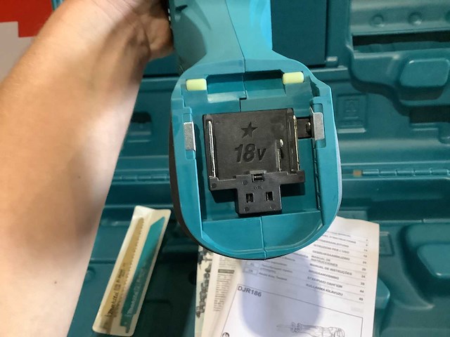 Makita djr186zk accu reciprozaag - afbeelding 3 van  4